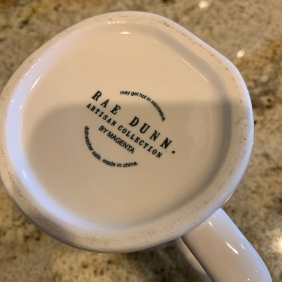 Rae Dunn Coffee Mug Meow Kitty Cat Cup - Picture 4 of 8